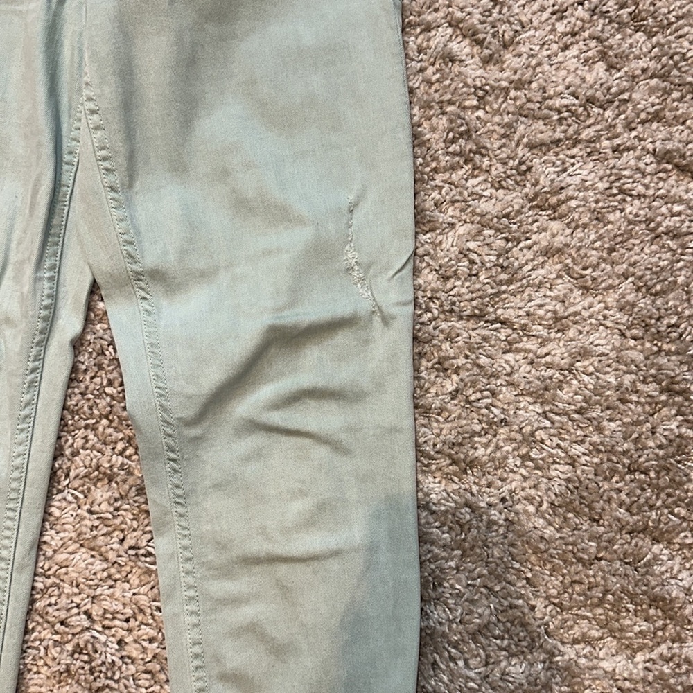 Level 99 mid rise lulu roll up crop size 26 - mint green - Picture 4 of 6